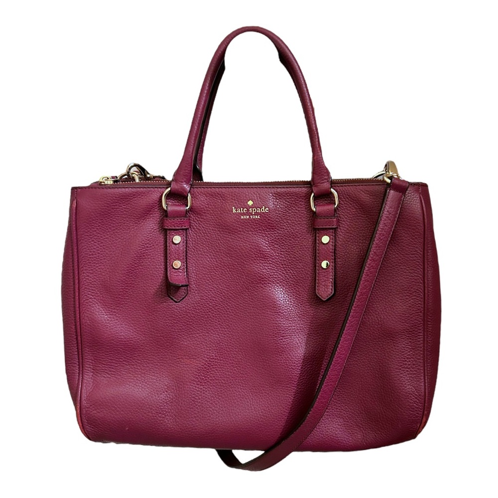 Kate Spade Burgundy Satchel
